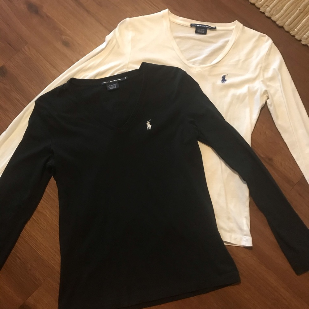 Beautiful, elegant black & white Polo Ralph Lauren
